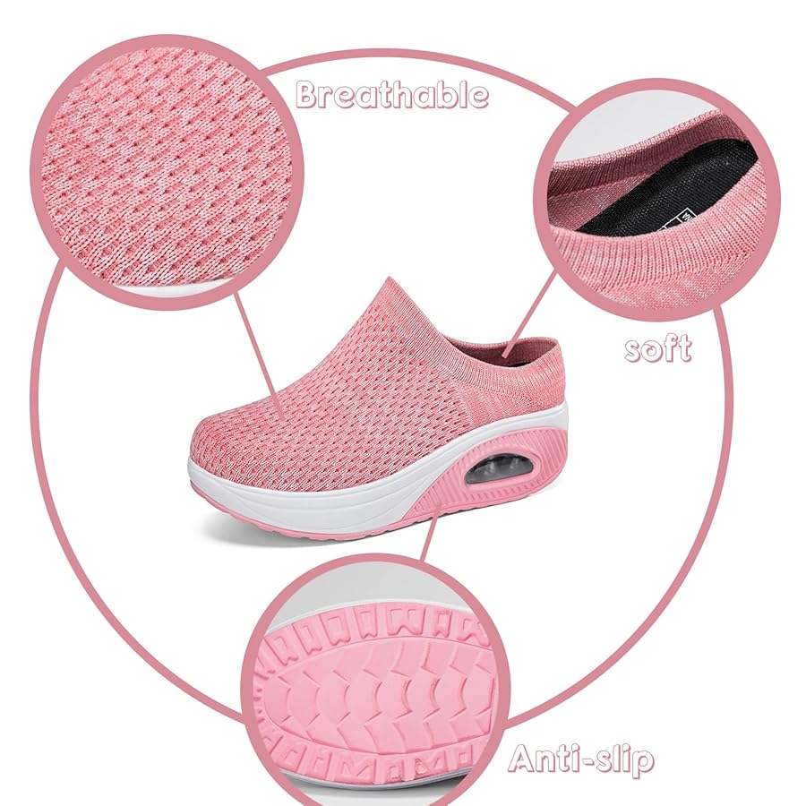 Amazon.com | Orthopedic Mule Clogs For Women Stretch Knitted